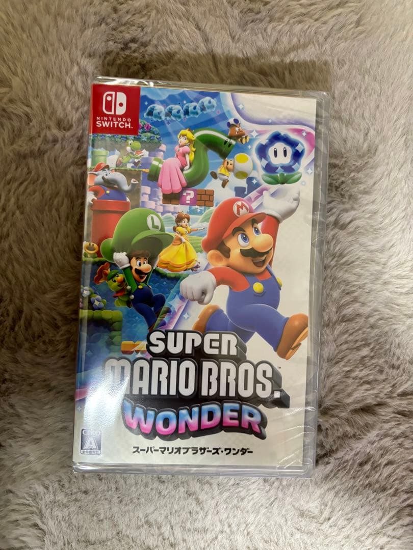 Nintendo Switch ワンダー　土管マリオぬいぐるみ　ハテナボックス