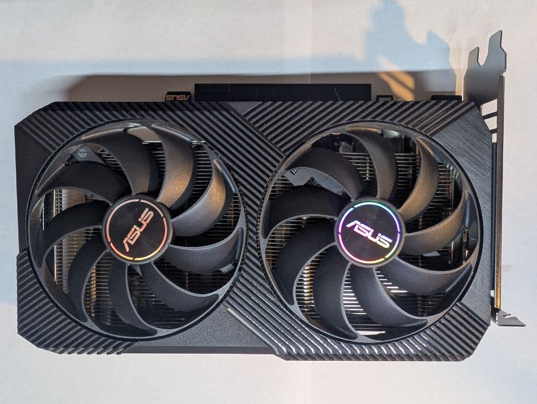 グラフィックボード・グラボ・ビデオカード ASUS RTX3060 12GB DUAL-RTX3060-O12G-V2