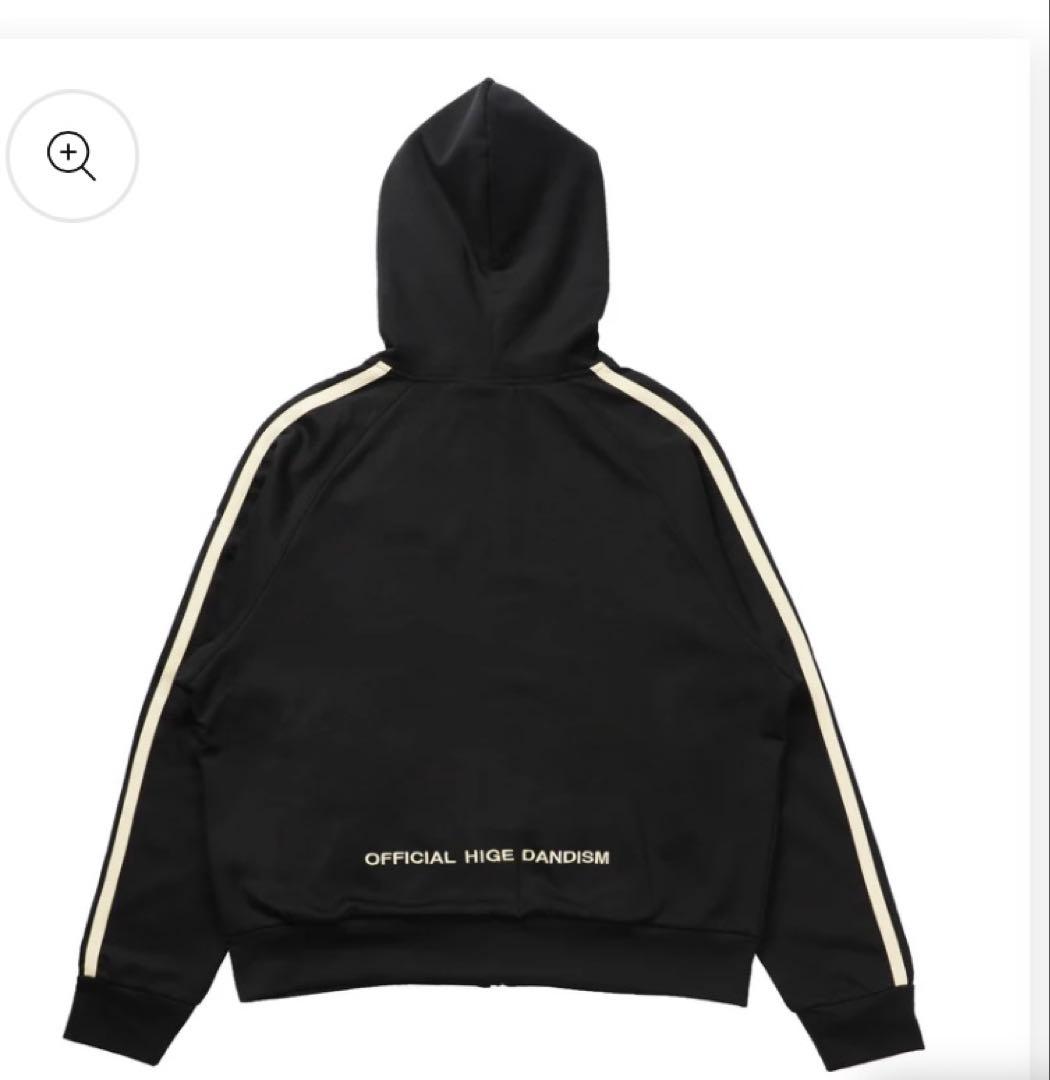 Official髭男dism ジップアップパーカー Rejoice ブラック　M