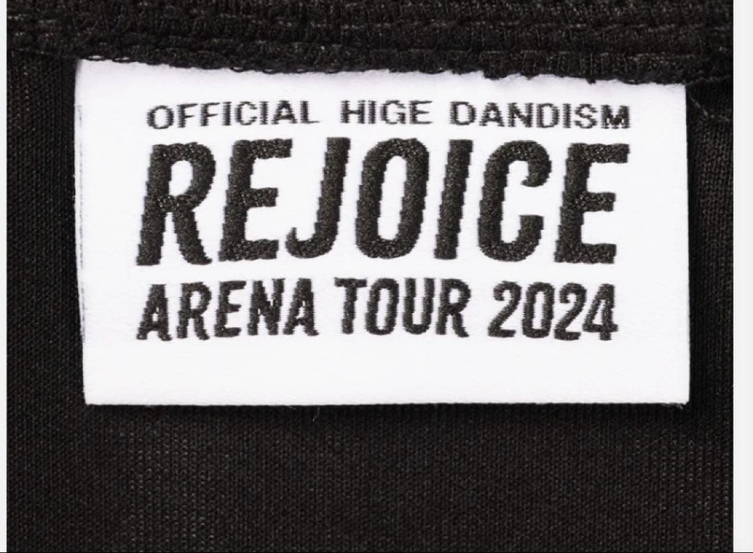 Official髭男dism ジップアップパーカー Rejoice ブラック　M