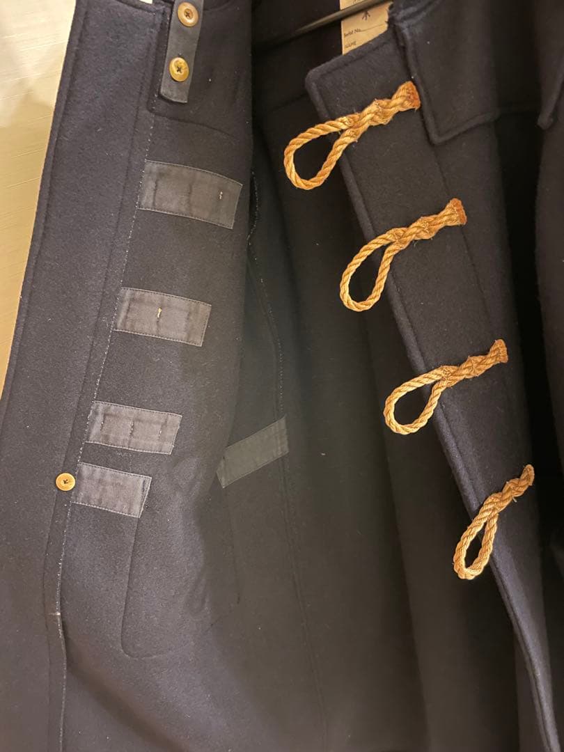 【Glenover】 ダッフルコート ネイビー Sサイズ