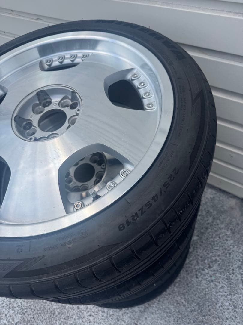 【みつひろ】ハイペリオン 18インチ 7.5j +25 ディッシュ