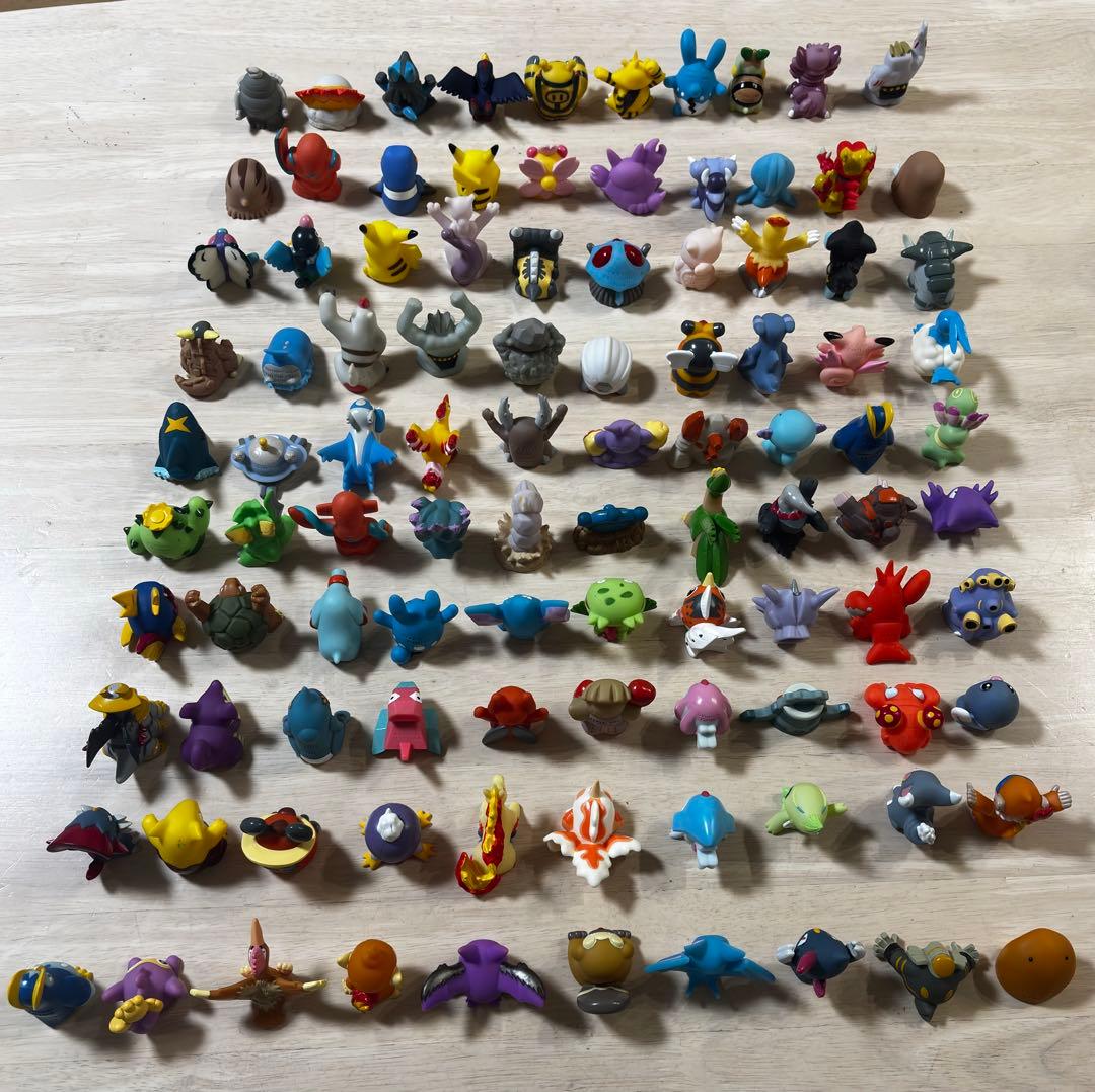 【希少】ポケモン 指人形 100体 まとめ売り