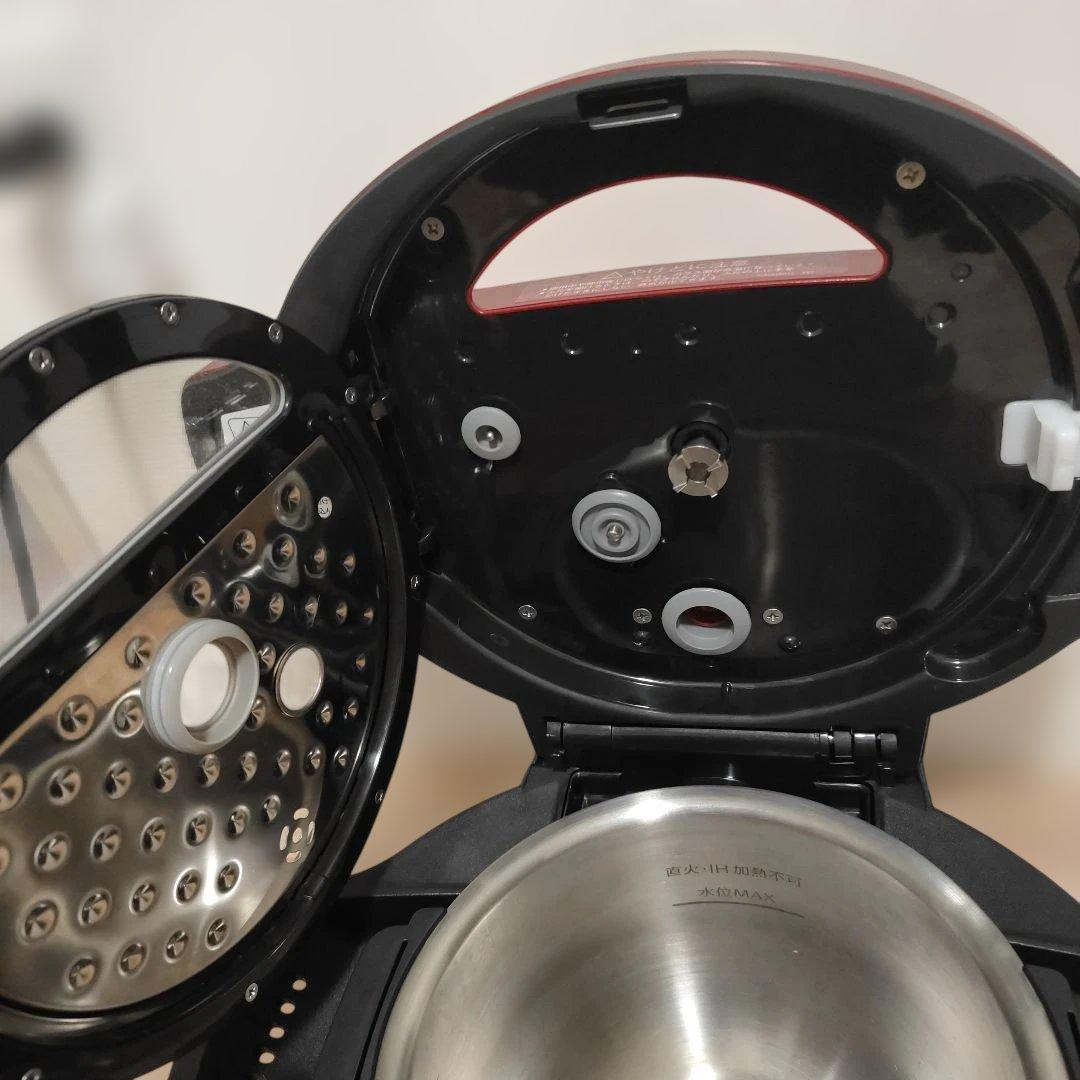 シャープ電気無水鍋ヘルシオホットクック　KN-HT99A-R 1.6L