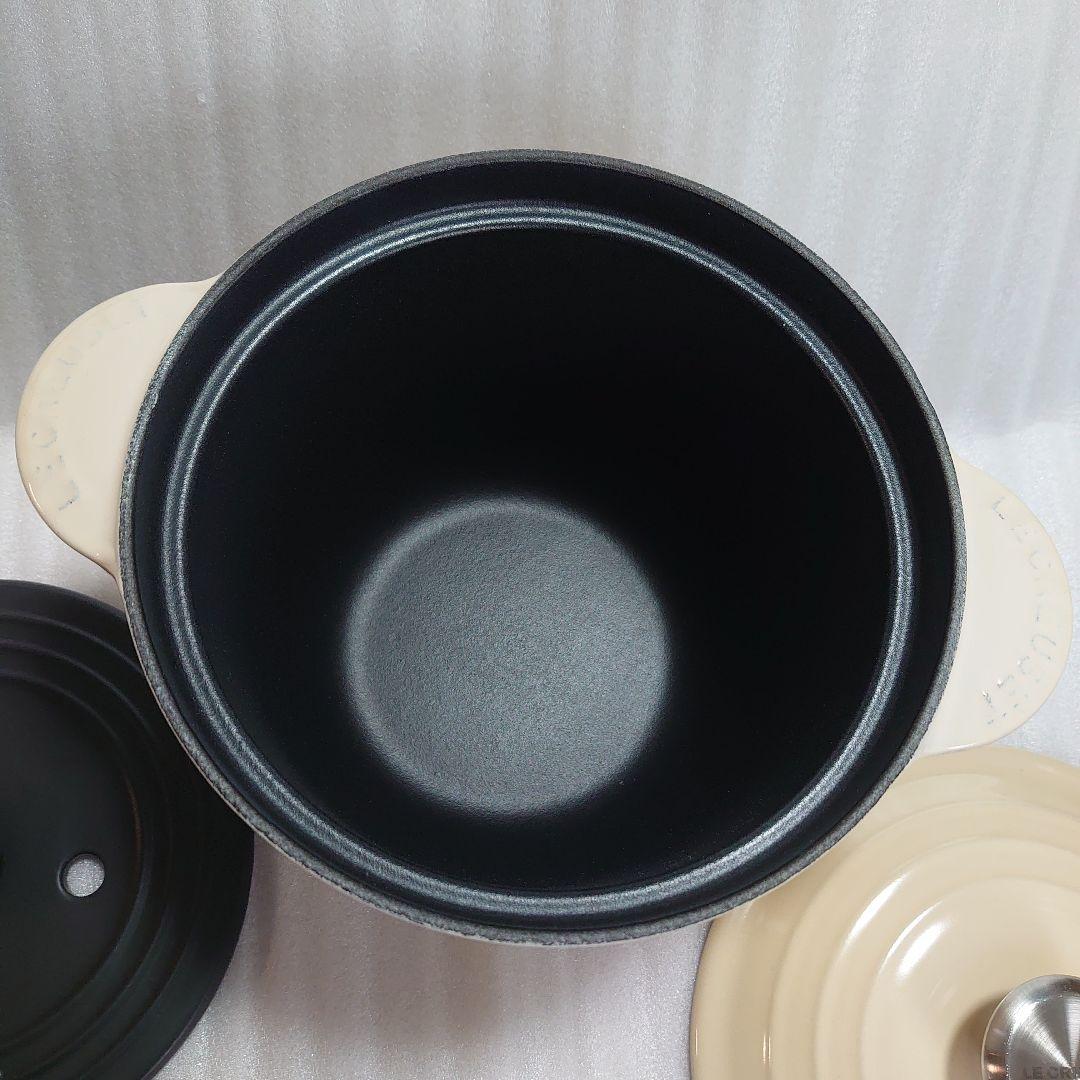 ル・クルーゼ ココットエブリィ 18cm インナーリッド付【中古品】両手鍋