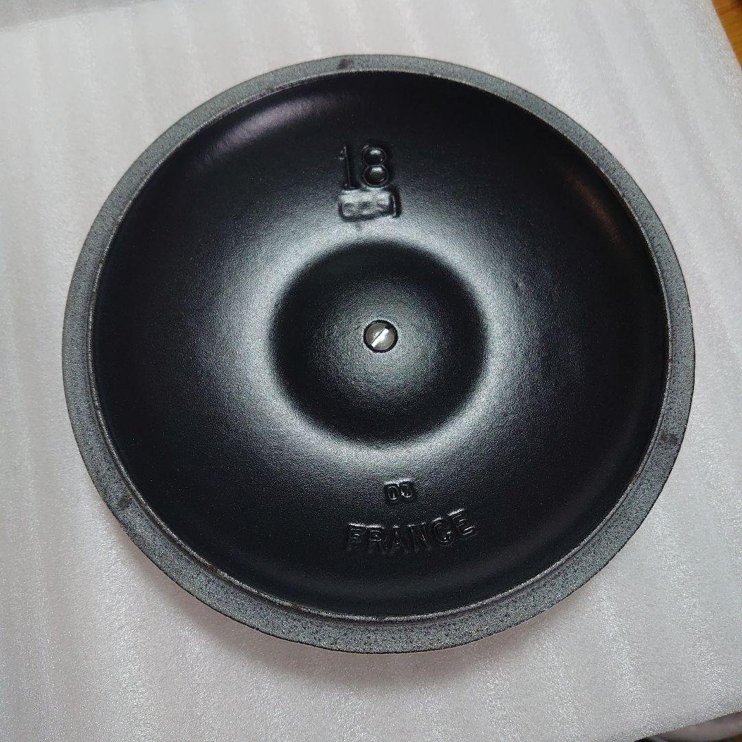 ル・クルーゼ ココットエブリィ 18cm インナーリッド付【中古品】両手鍋