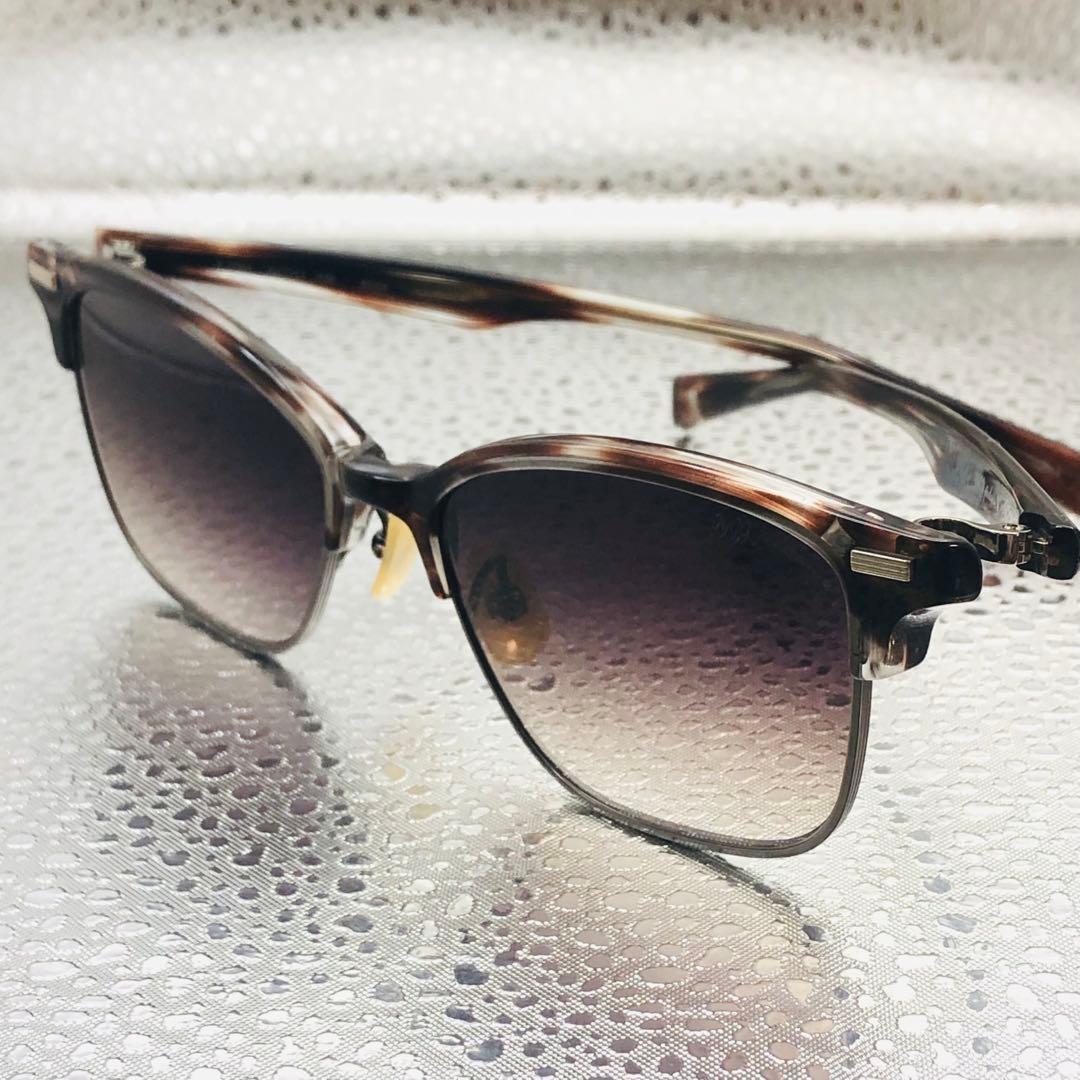 【極美品】999.9 feelsun F-03M サングラス べっ甲 ブラウン