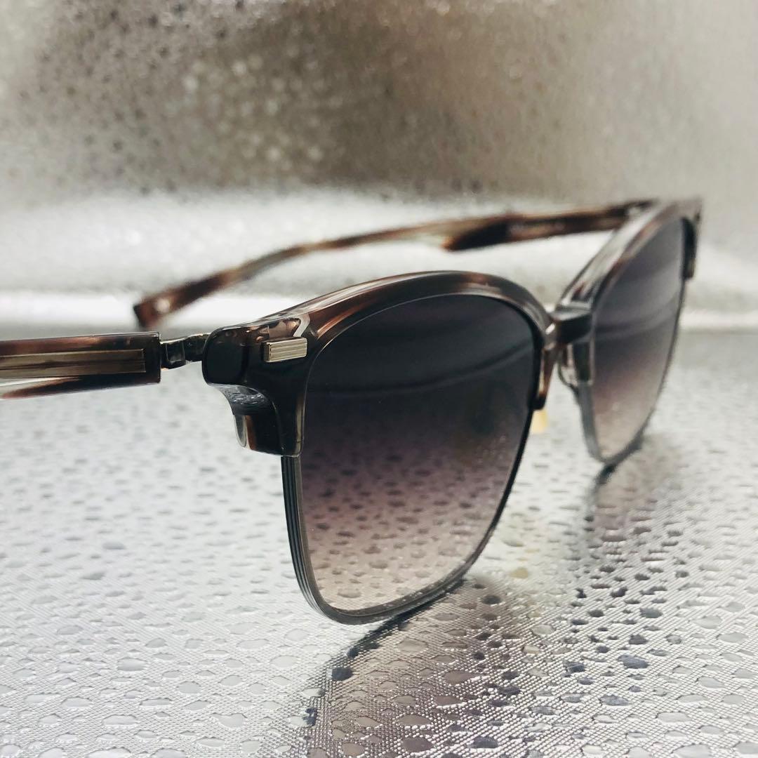 【極美品】999.9 feelsun F-03M サングラス べっ甲 ブラウン
