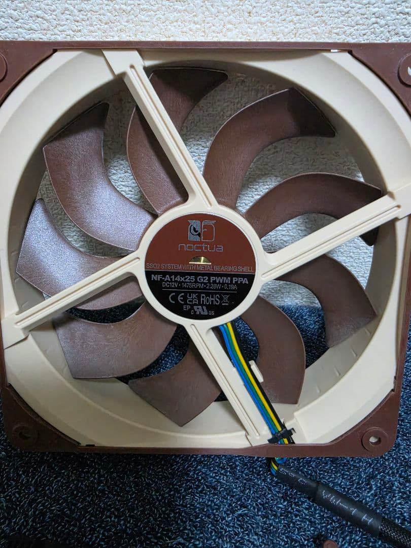 Noctua NF-A14x25 G2 PWM PPA (140mm)2枚セット
