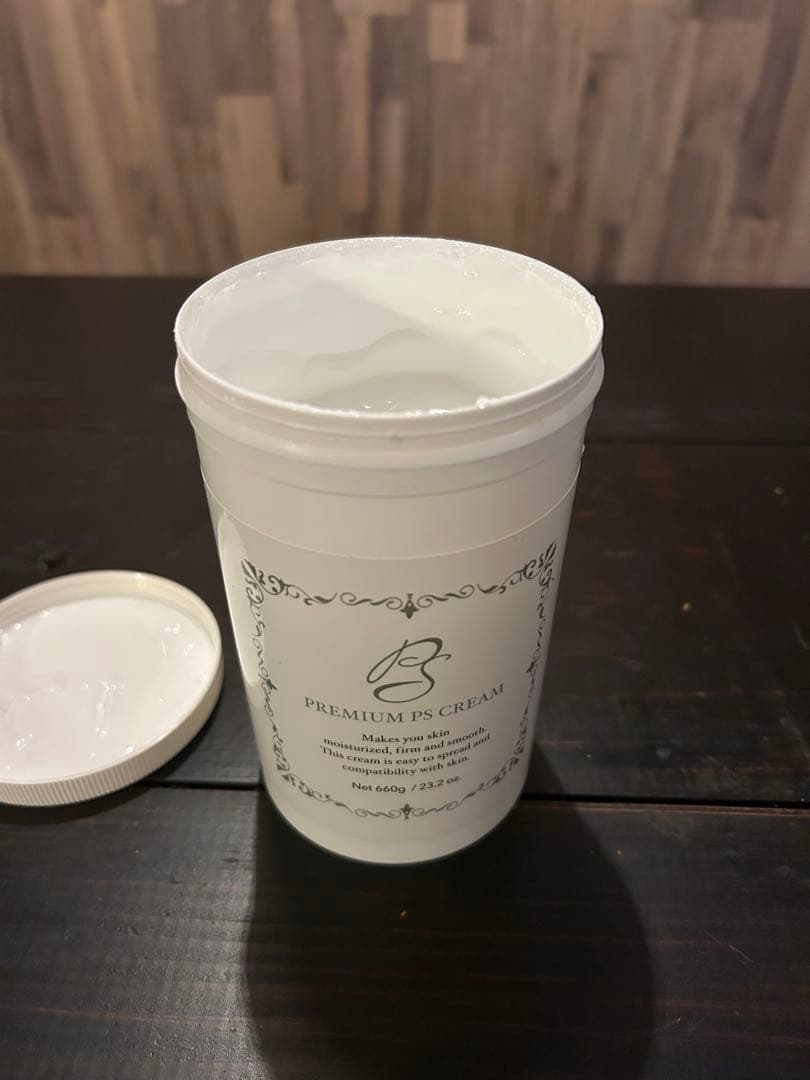 PREMIUM PS CREAM 660g 開封済