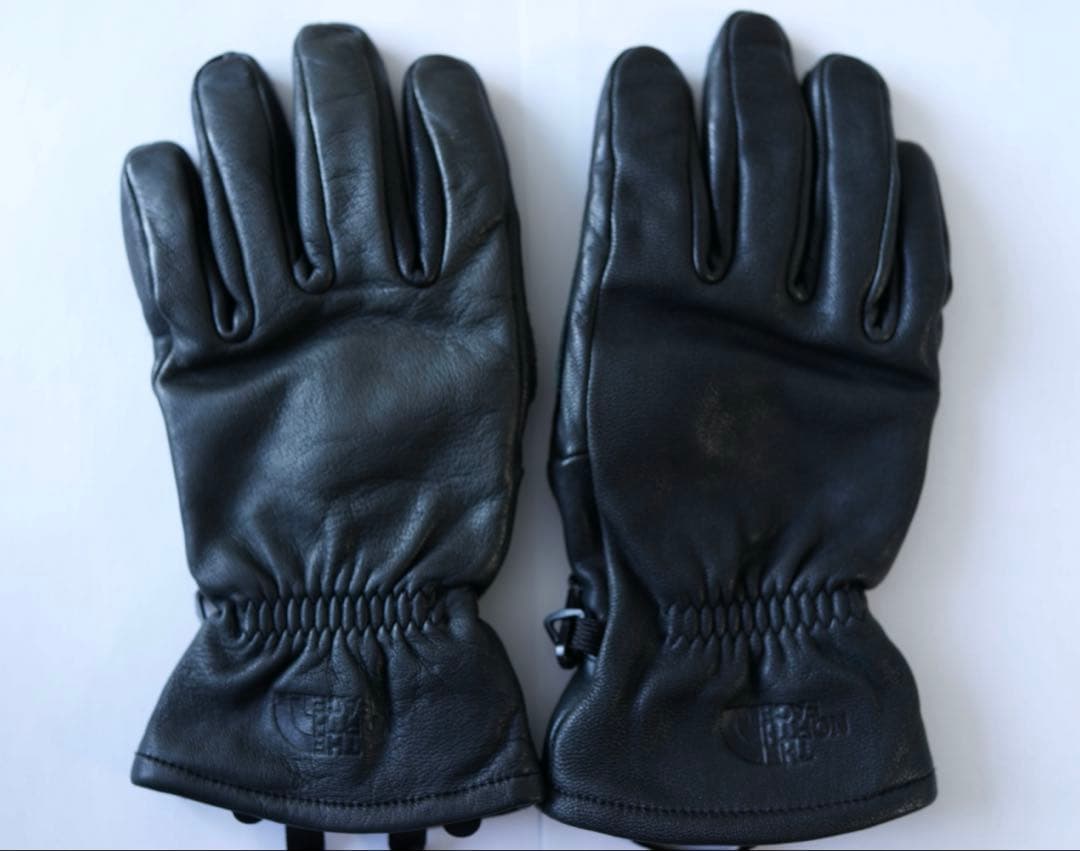 THE NORTH FACE　レザー手袋　黒　Lサイズ