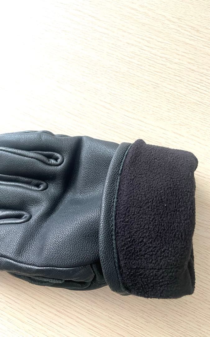 THE NORTH FACE　レザー手袋　黒　Lサイズ