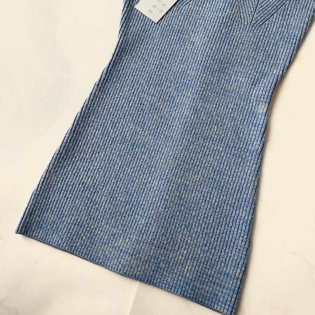 未使用タグ付 Mediam 24SS Knit Bare Camisole