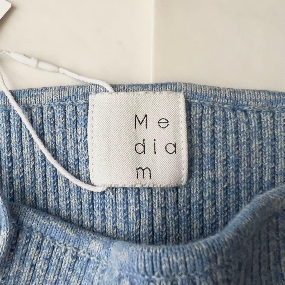 未使用タグ付 Mediam 24SS Knit Bare Camisole