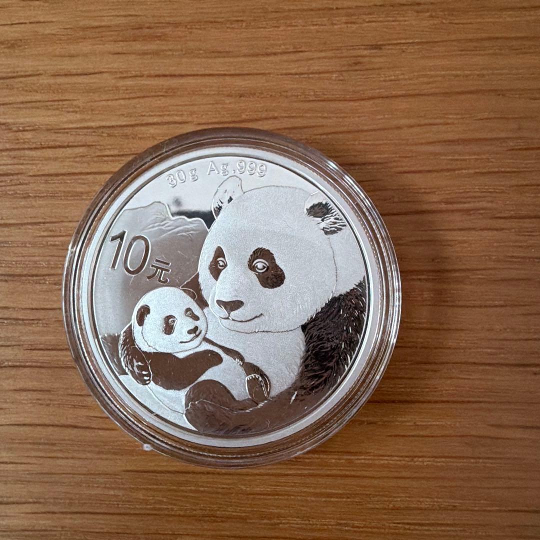 パンダ銀貨