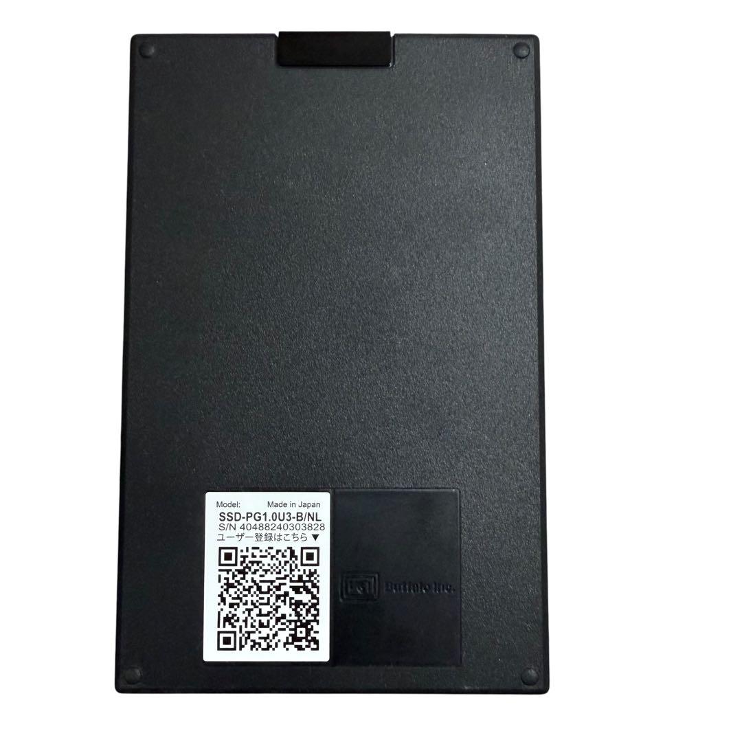 【極美品】バッファロー ポータブルSSD 1TB USB3.1(Gen1) 爆速