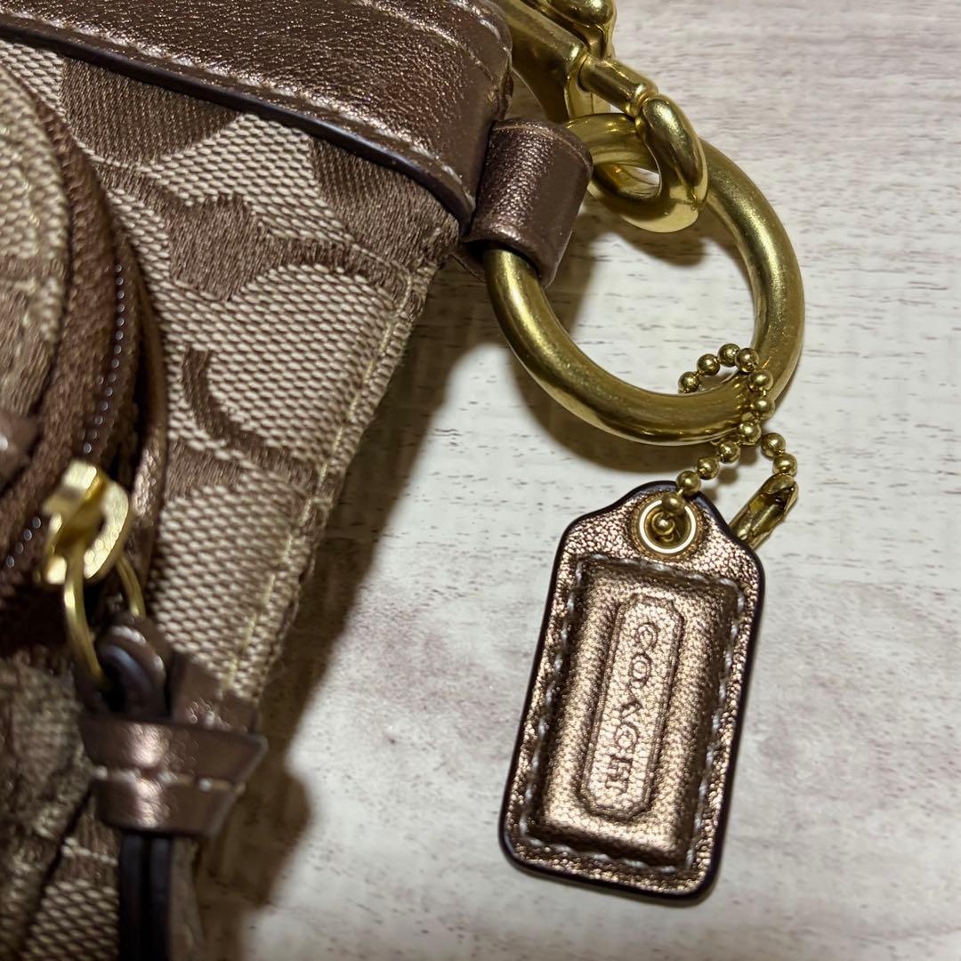 COACH コーチ ブラウン ボディバッグ ショルダーバッグ