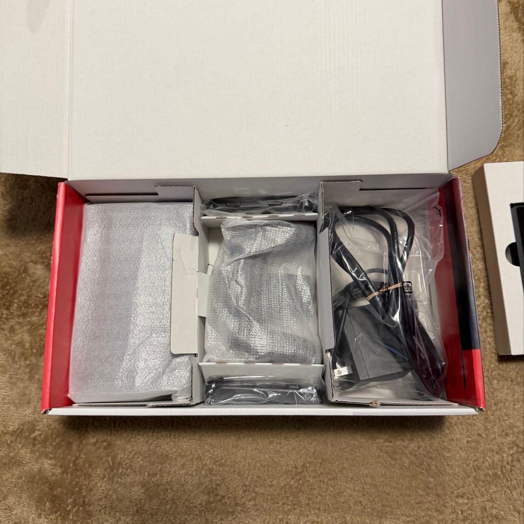 Nintendo Switch 本体 ネオンブルー・オレンジ 液晶保護フィルム付