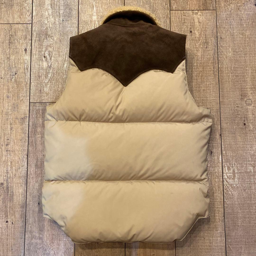 Rocky Mountain Featherbed Co×ビームス　ダウンベスト