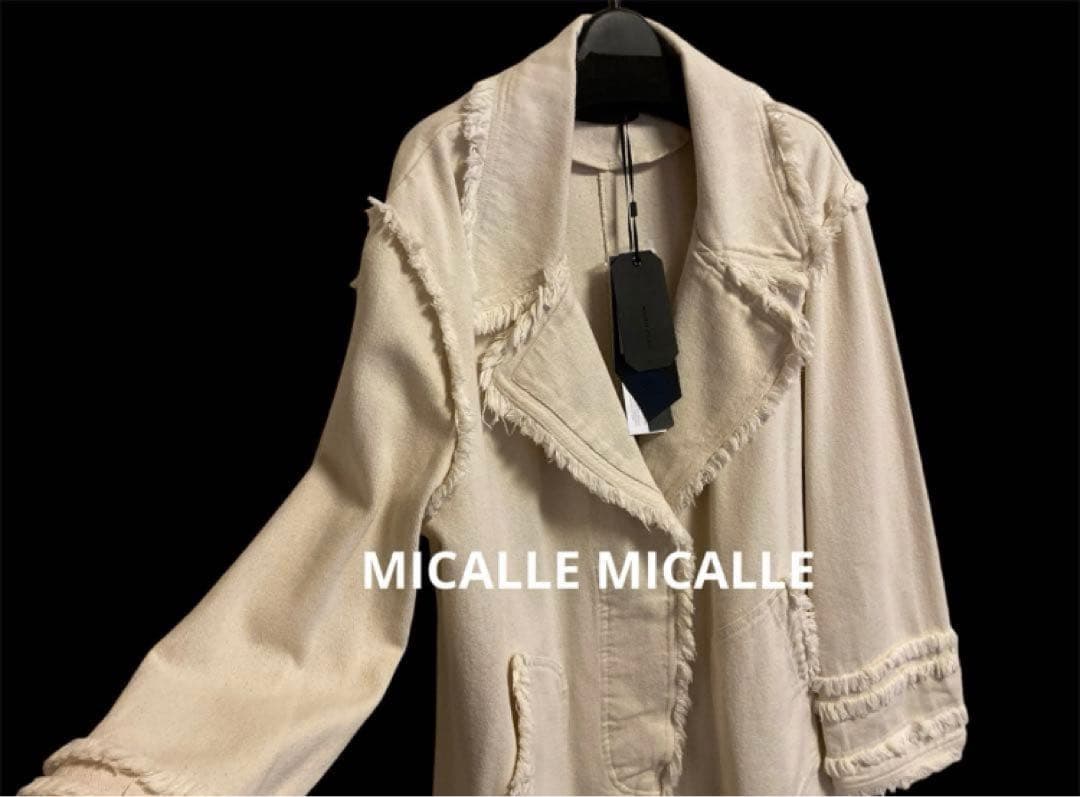 【MICALLE MICALLE/ミカーレミカーレ】デザインデニムジャケット
