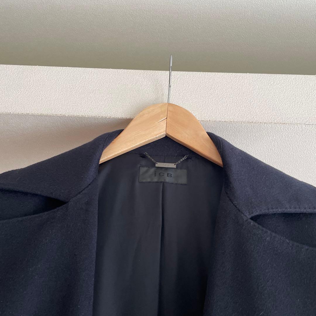 ICBアイシービー カシミア100% ロング　コート