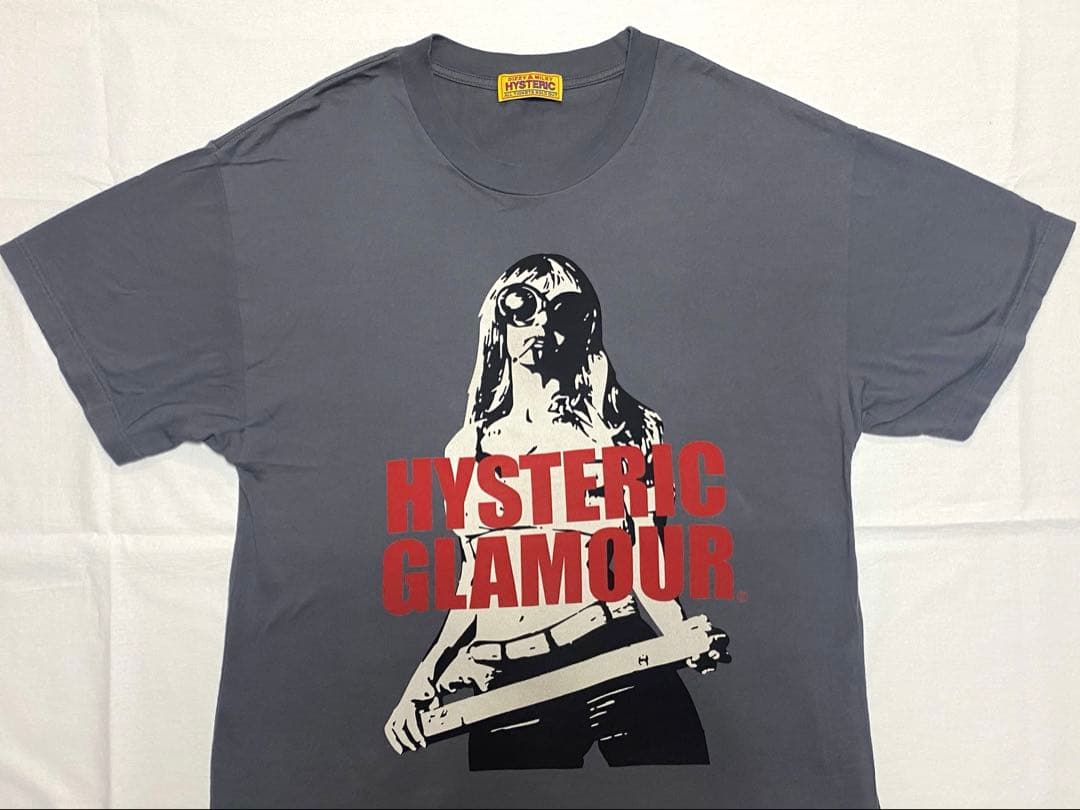 ヒステリックグラマー LIGHT MY FIRE オーバーサイズTシャツ