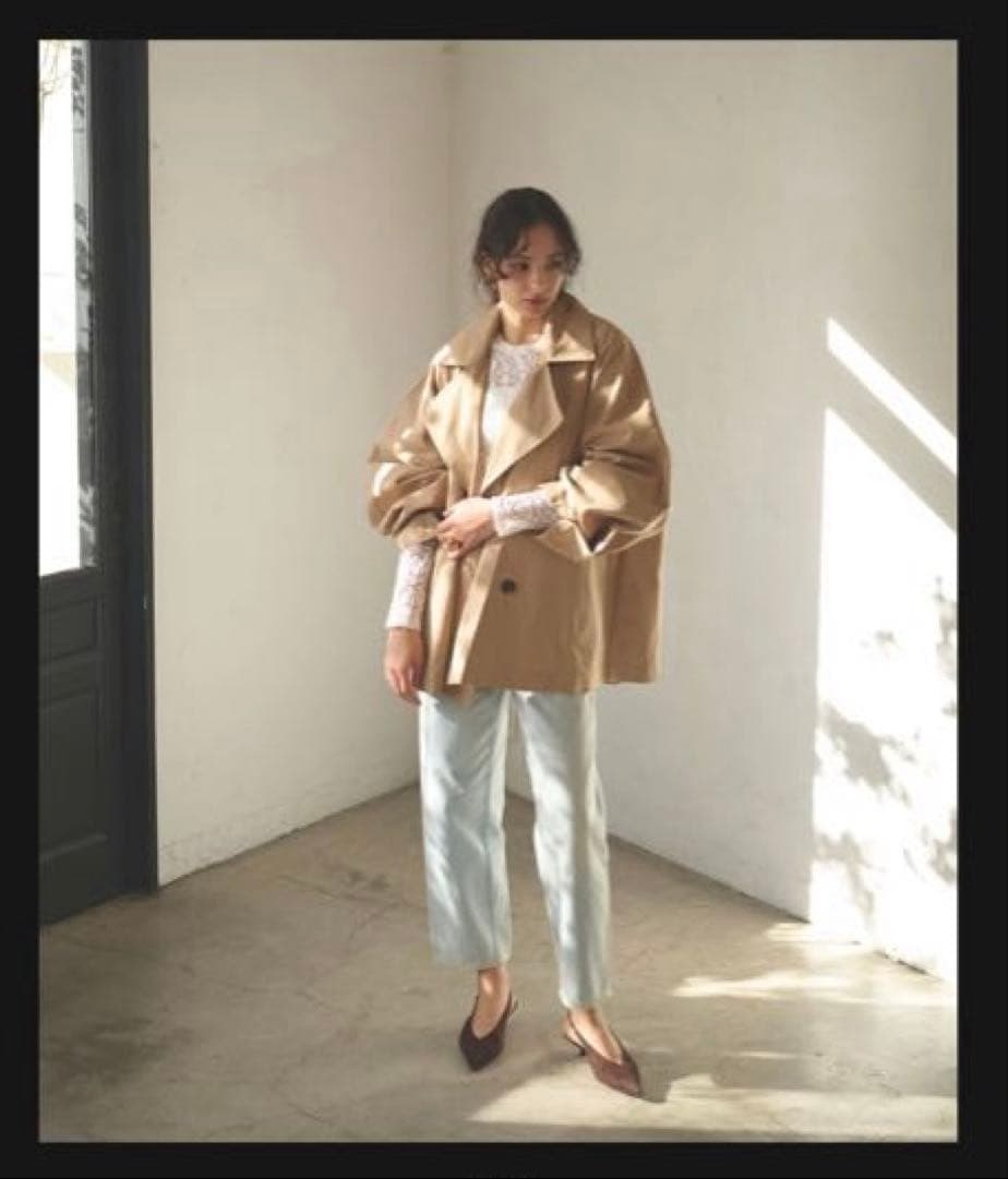 mikan 今期新品 CLORE+ Cross over Trench