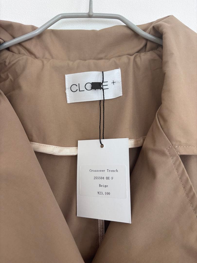 mikan 今期新品 CLORE+ Cross over Trench