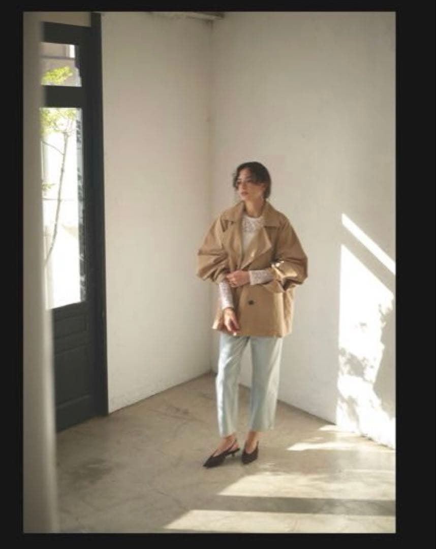 mikan 今期新品 CLORE+ Cross over Trench