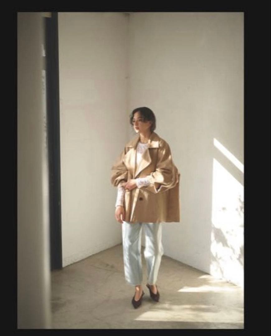 mikan 今期新品 CLORE+ Cross over Trench