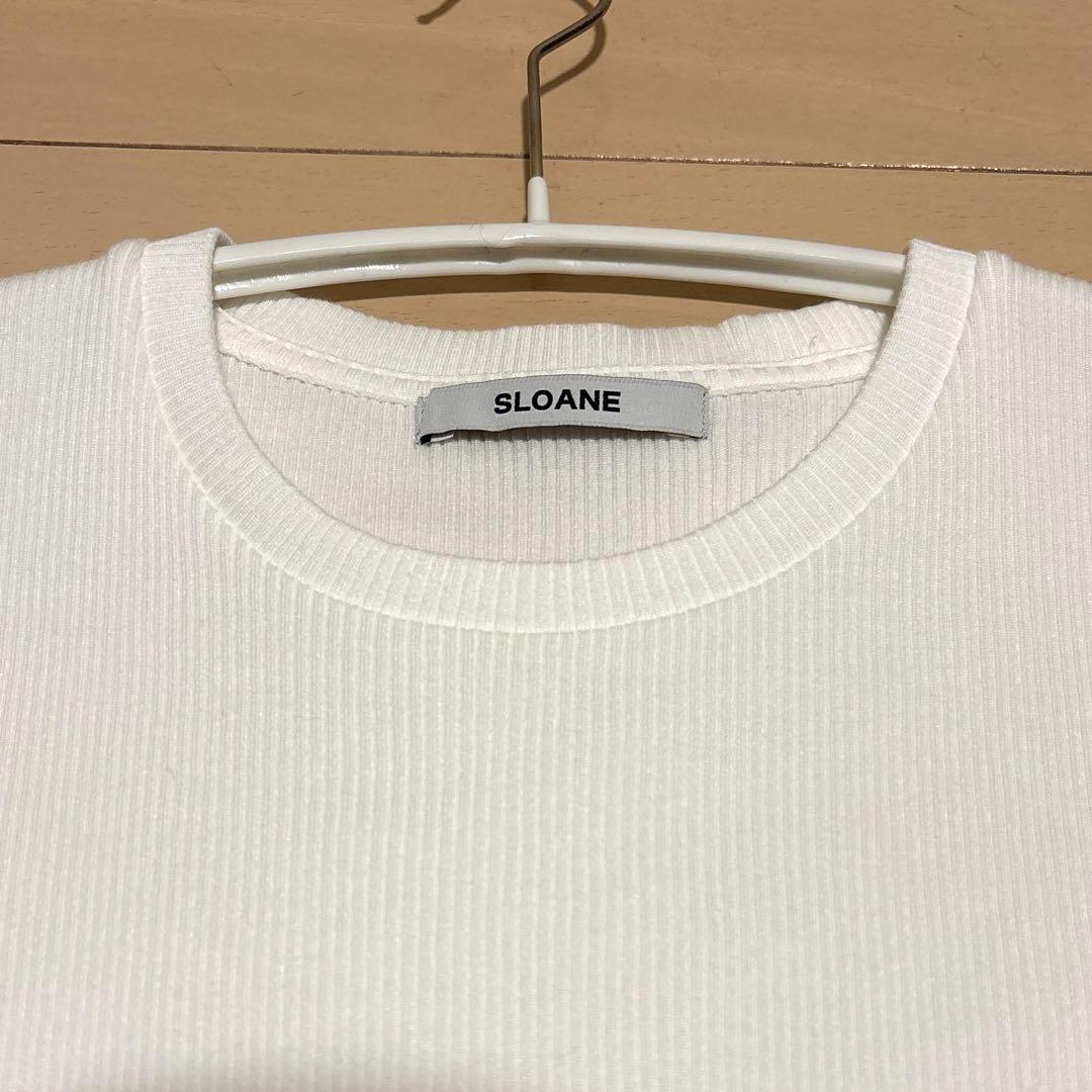 SLOANE 別注リブTシャツ サイズ1 ホワイト