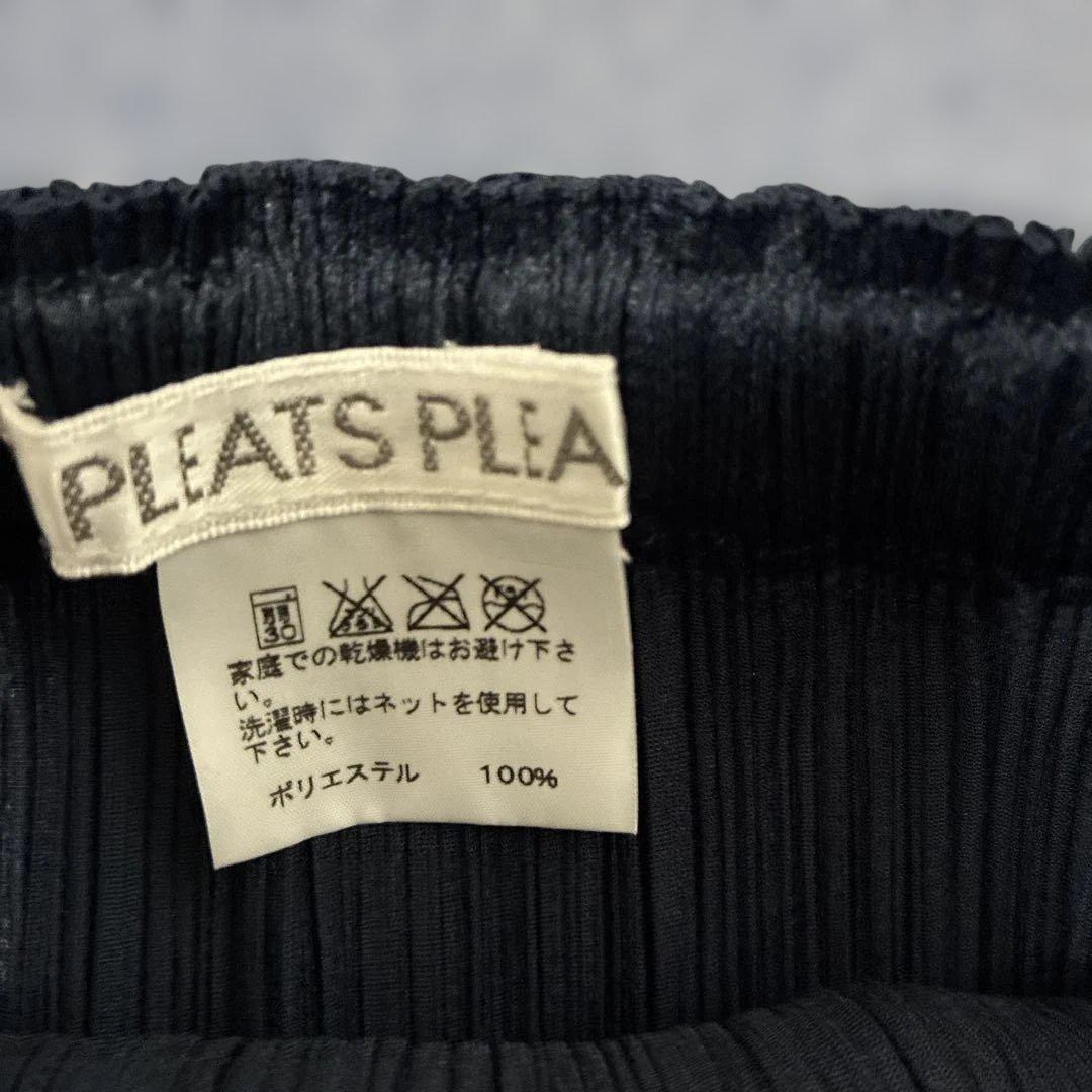 PLEATS PLEASE プリーツスカート 紺色