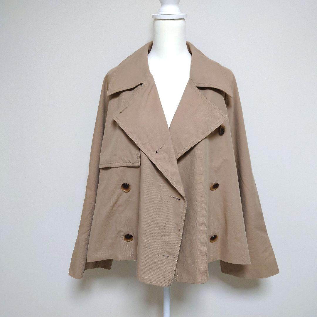 Spic＆Span ソフトツイルショートトレンチコート　38