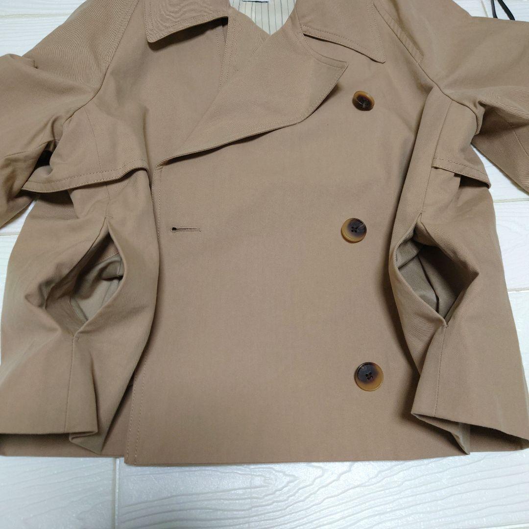 Spic＆Span ソフトツイルショートトレンチコート　38