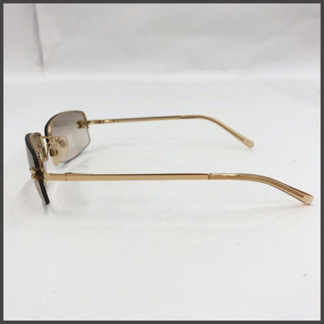 CHANELシャネル ハーフリムレスサングラス　4093-B　c.125/8Z