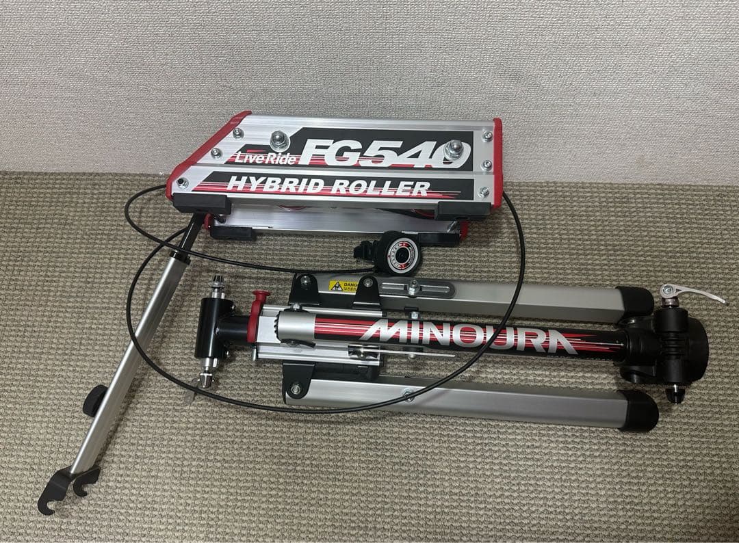 MINOURA FG540 ハイブリッドローラー 美品
