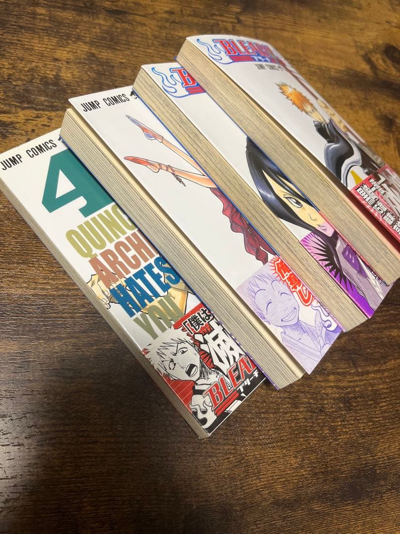 【全て初版】BLEACH ブリーチ 1巻 2巻 3巻 4巻 久保帯人 帯付き