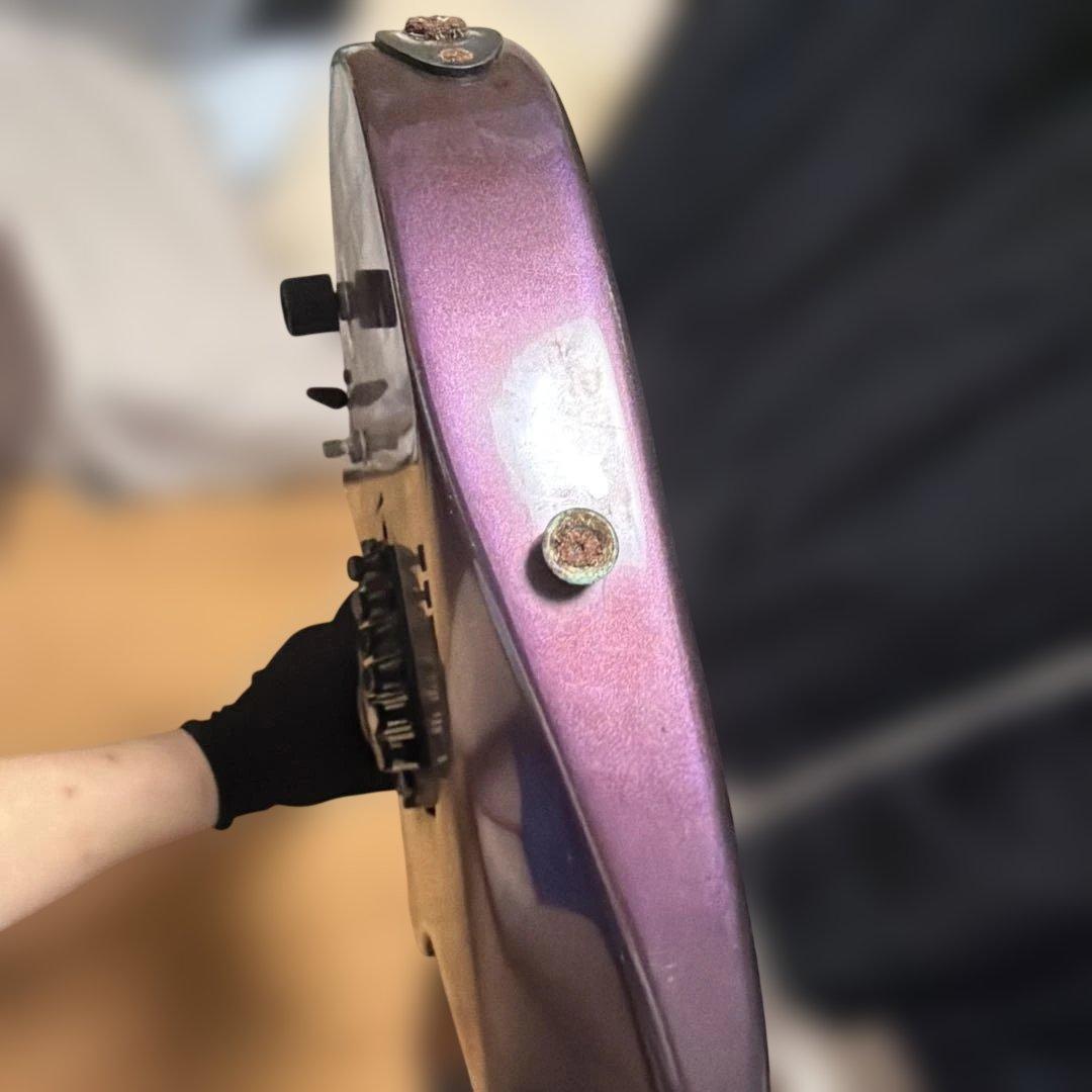 FERNANDES パープル エレキギター ムラサキ 楽器