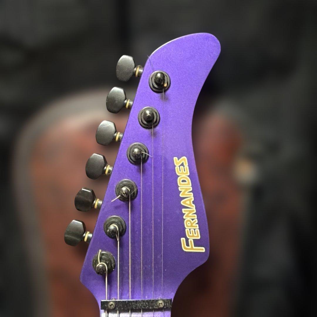FERNANDES パープル エレキギター ムラサキ 楽器