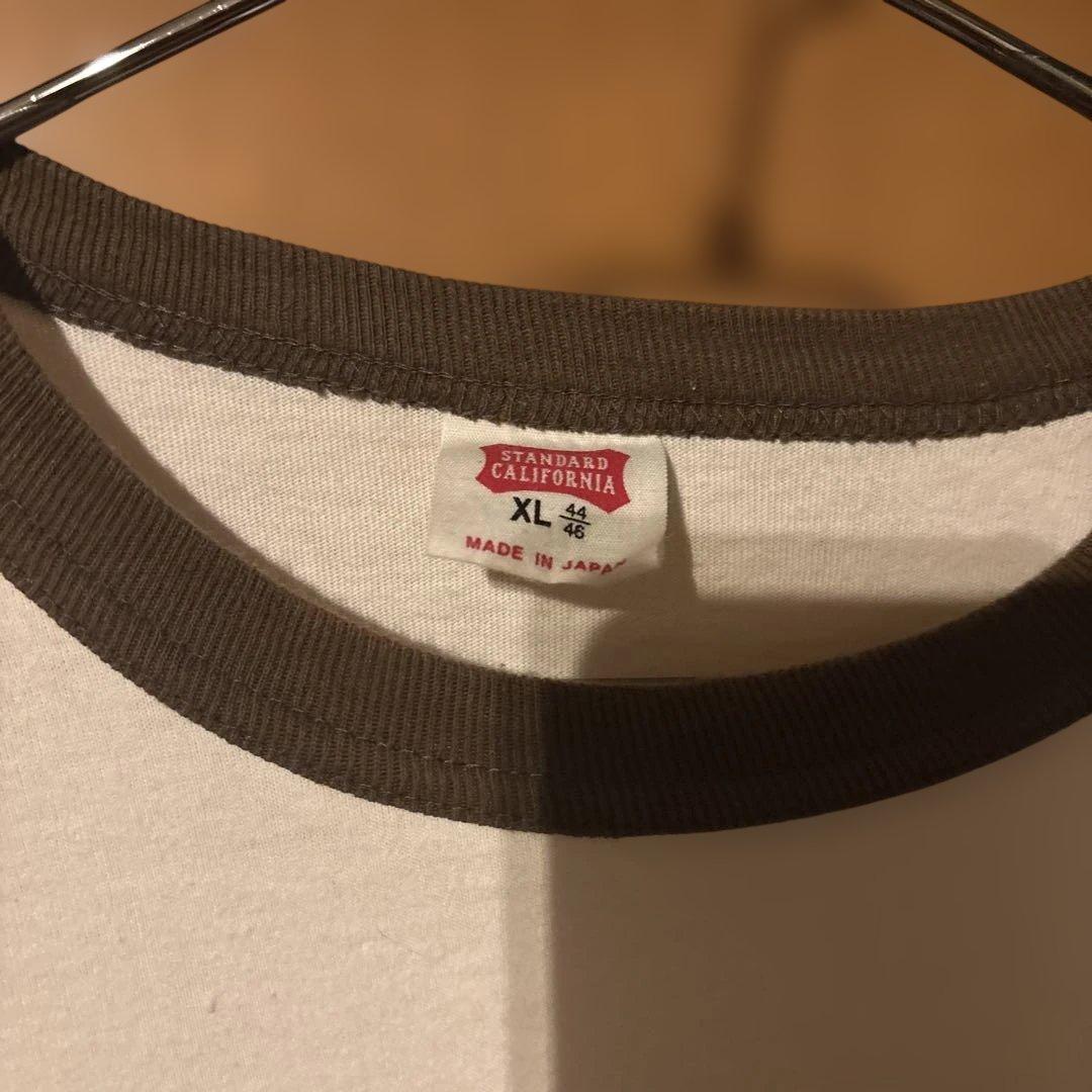 Standard California XL リンガーTシャツ キムタク