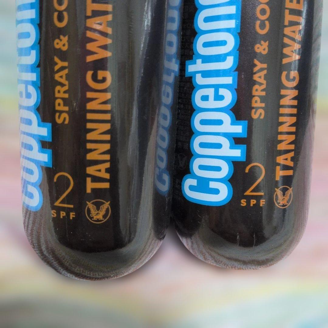 Coppertone Tanning Water SPF2 新品☆2点セット売り