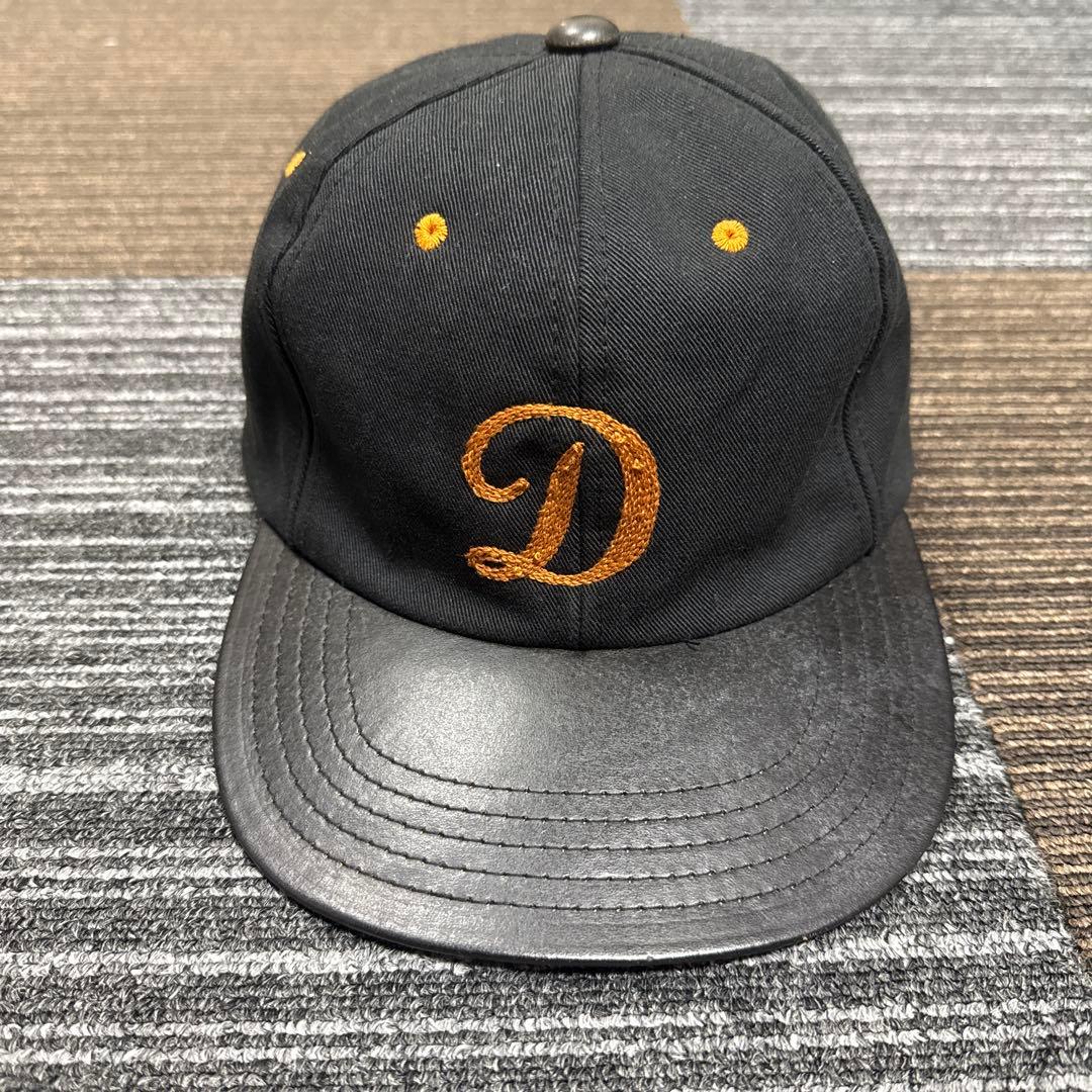 THE H.W.DOG&CO. ベースボールキャップ　ブラック本革