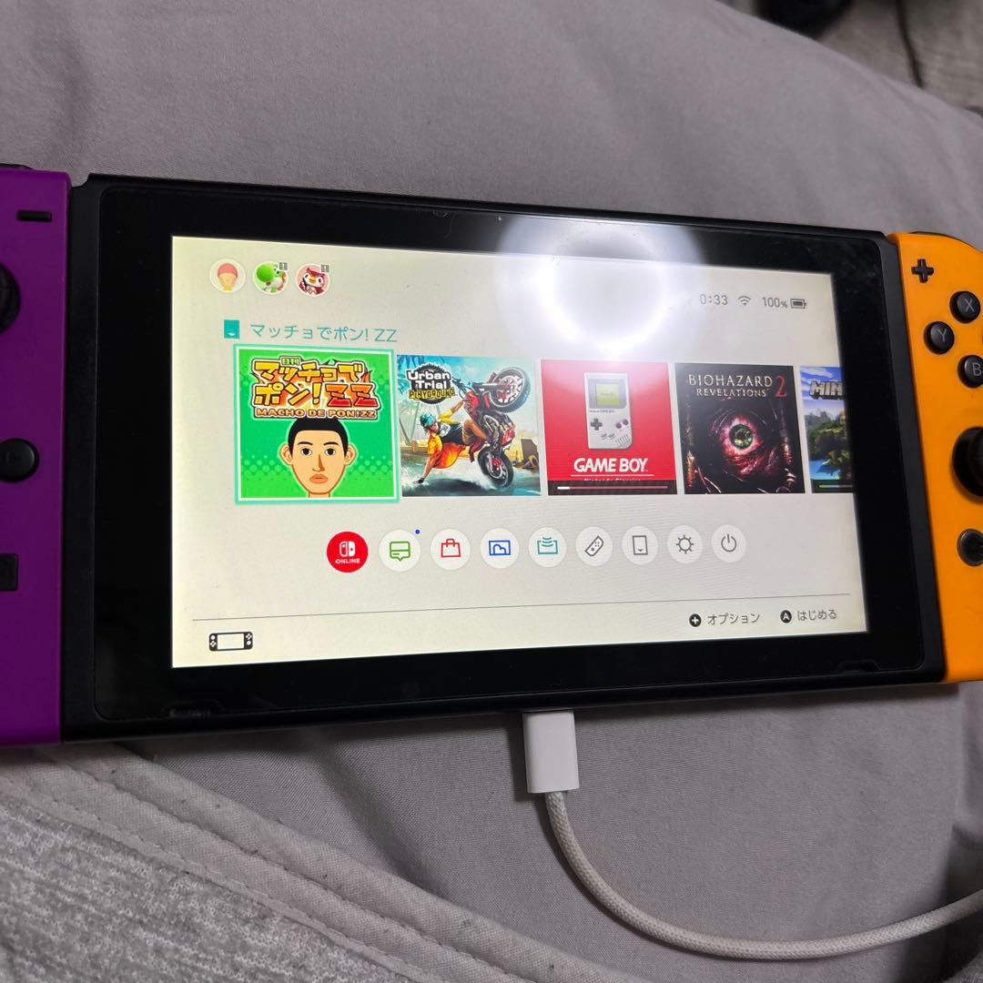 Nintendo Switch 本体+ジョイコン+充電器 おまけ付き