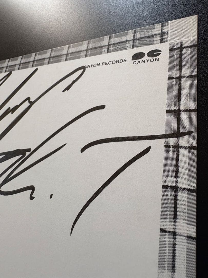 The Checkers/Bestレコード2LP チェッカーズベスト盤　サイン付
