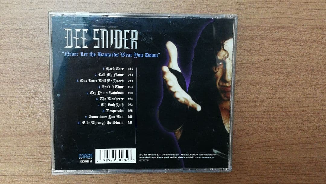希少！DEE SNIDER / Never Let the Bastards〜