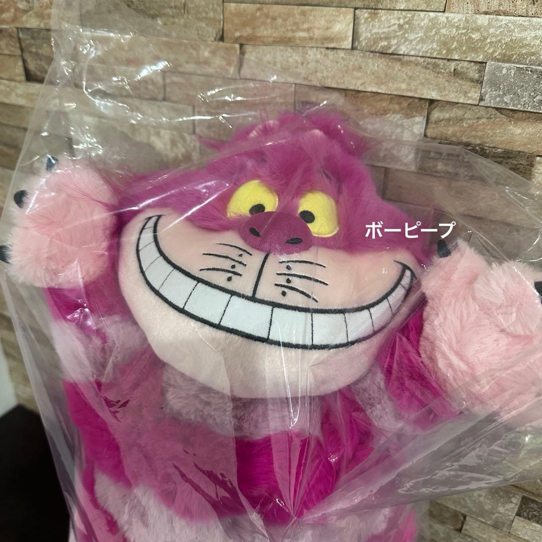 チェシャ猫 ぬいぐるみ マグネット ピンク CHESHIRE CAT