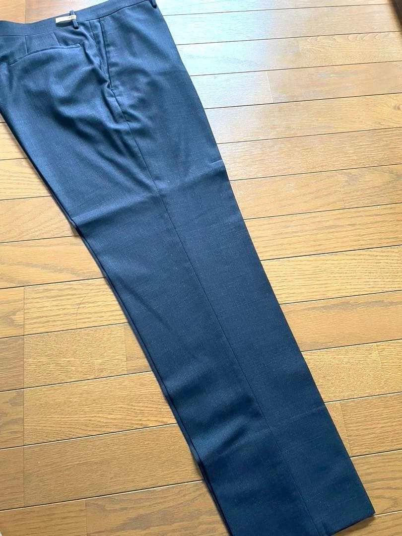 【極美品】LLサイズORIHICAストレッチネイビー スーツ⭐️4523⭐️