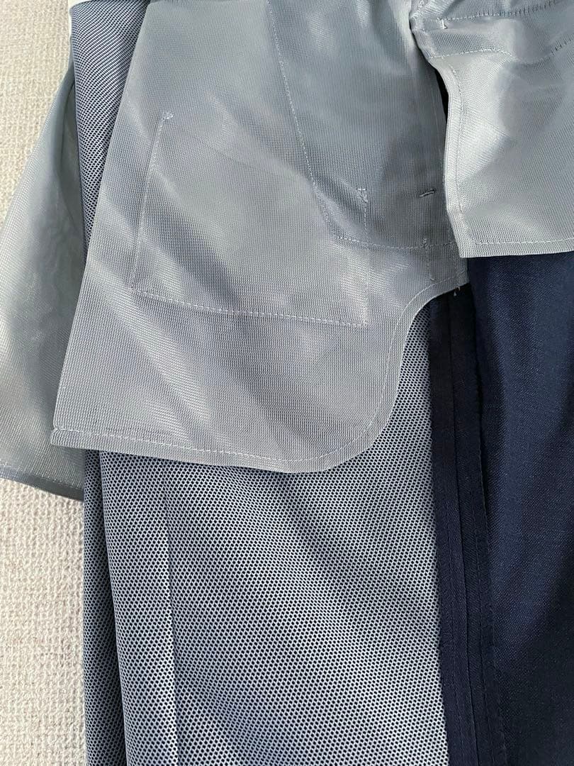 【極美品】LLサイズORIHICAストレッチネイビー スーツ⭐️4523⭐️