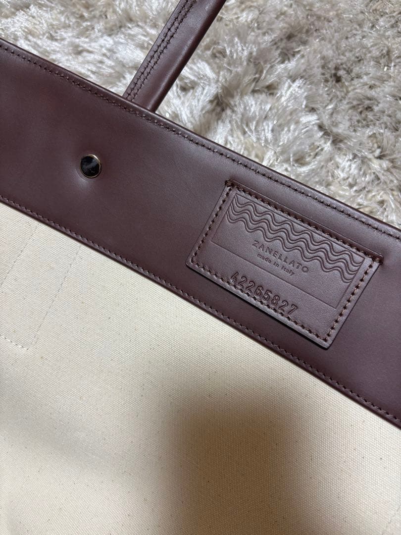 【一点物】ザネラート　ZANELLATO★旅行用　バッグ　大きめトート　総柄