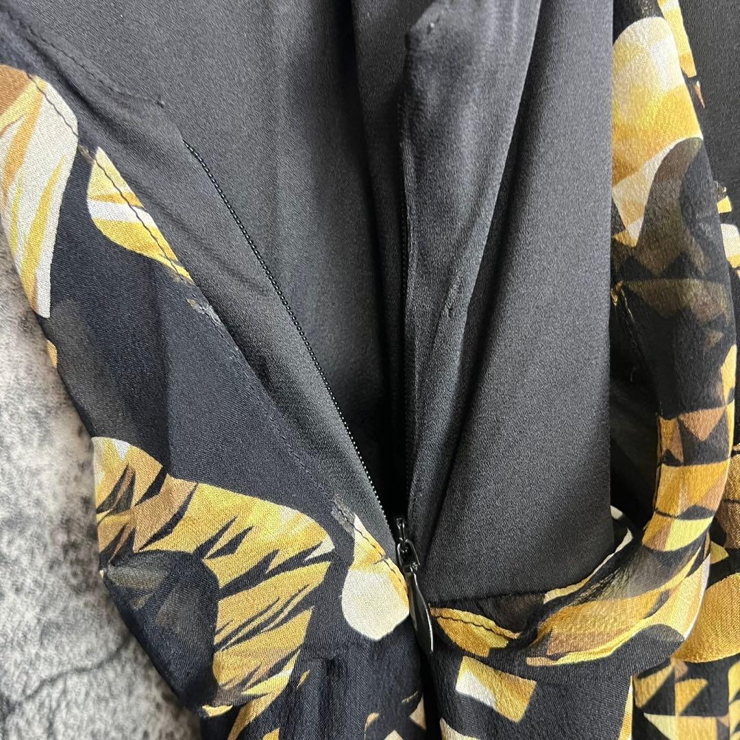 DIANE von FURSTENBERG チェーンリンク シルク ワンピース